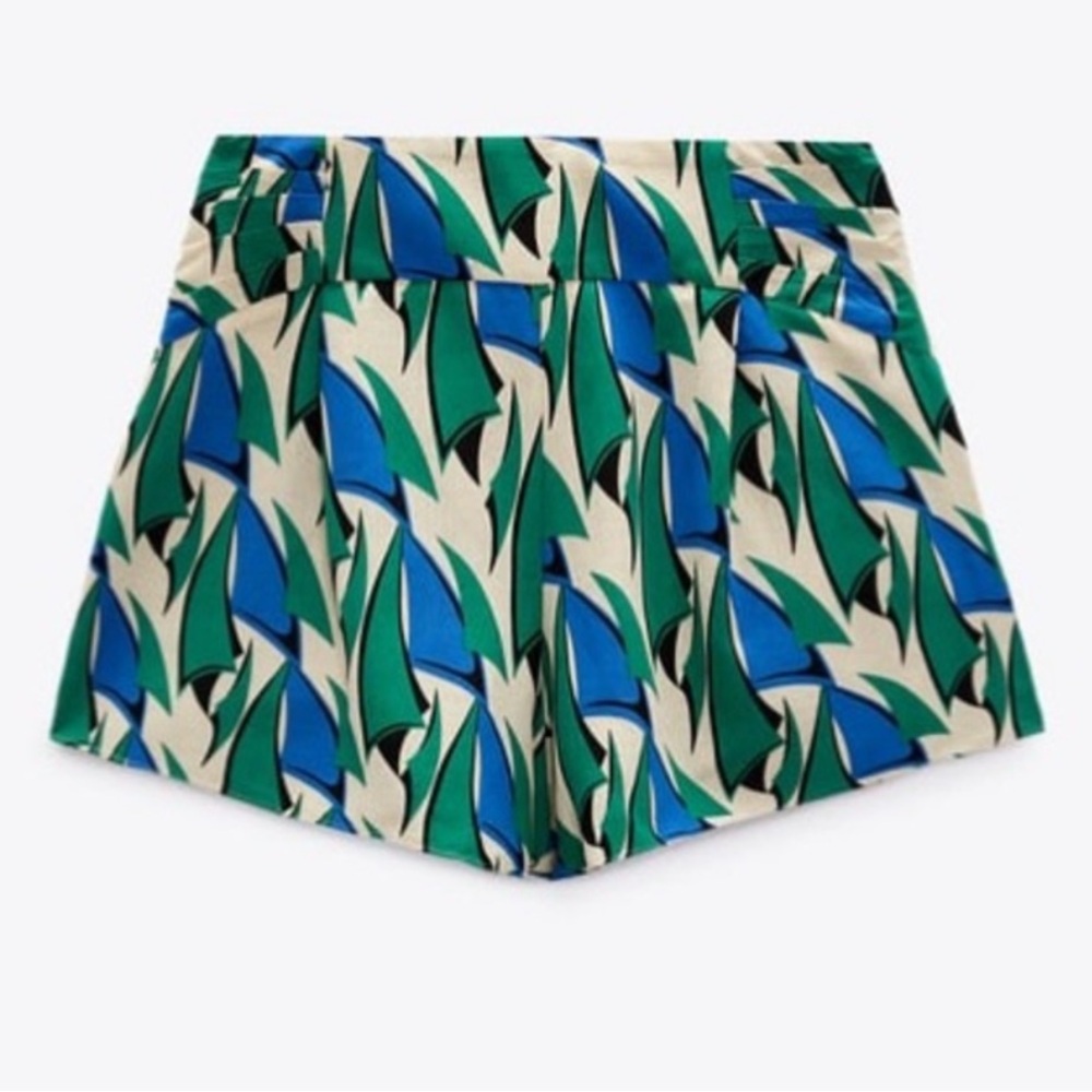 Zara Print Shorts
